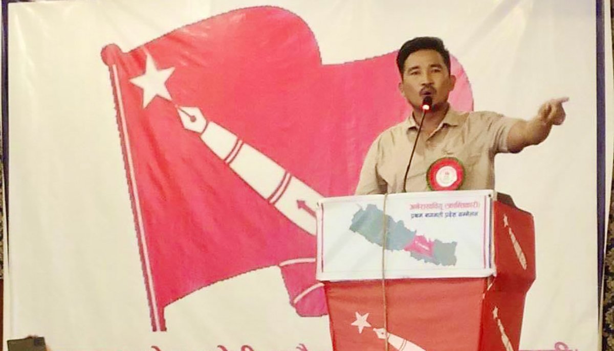 एमाले राजनीतिक रुपमा विघटन भइसकेको छ : तामाङ 